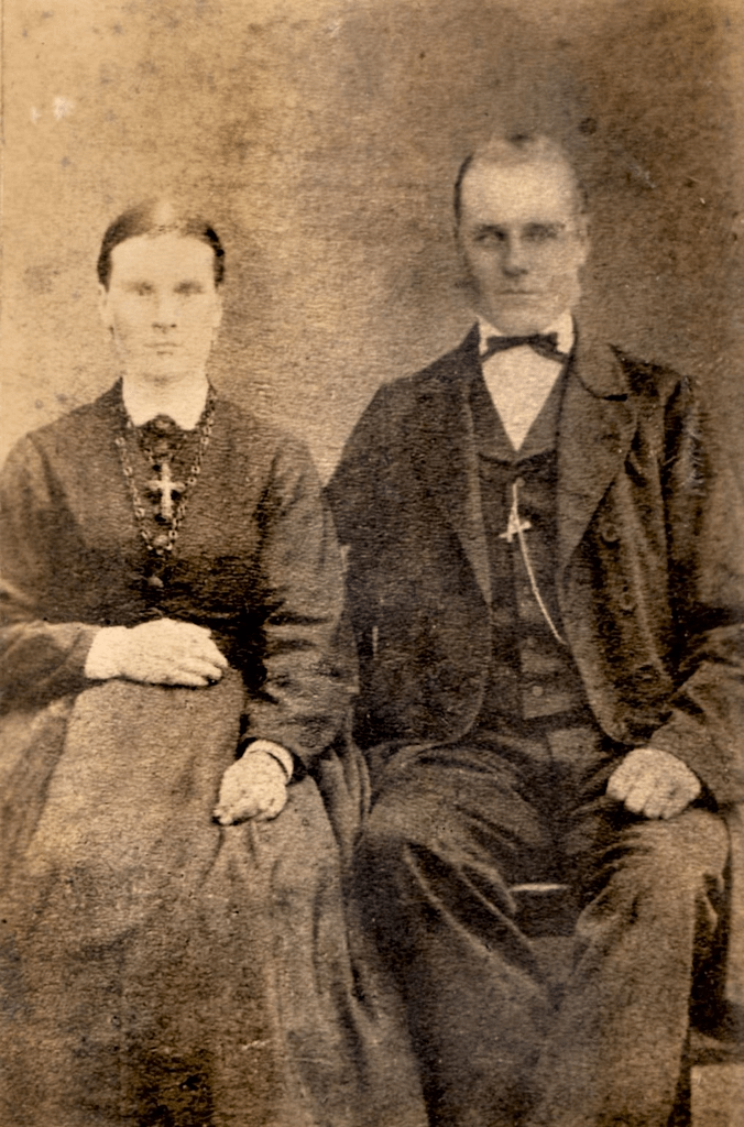 Lars and Katarina West Lars and Katarina West - Before 1880 - Taken in Sweden